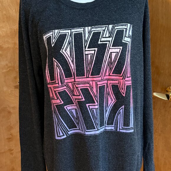 Vintage KISS Junk Food Long-Sleeve Tee, Size M - Picture 2 of 12